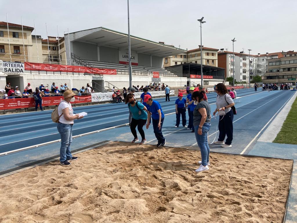 Resultados de los Juegos Navarros de Atletismo celebrados el 12 de mayo